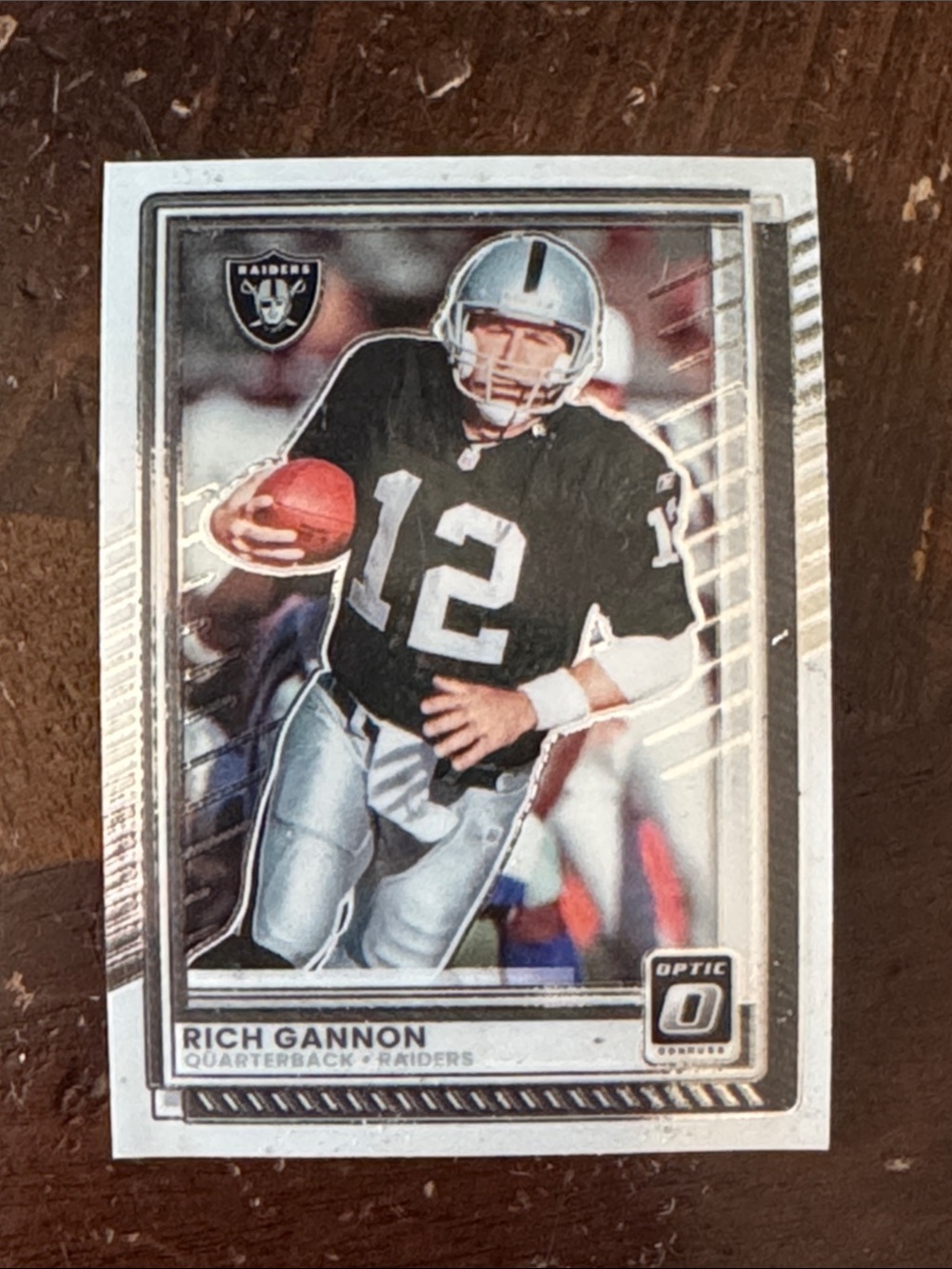 Rich Gannon 2025 Panini Donruss Optic Star Emoji Prizm SSP No.141